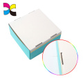 Custom printed white corrugated colored shipping boxes